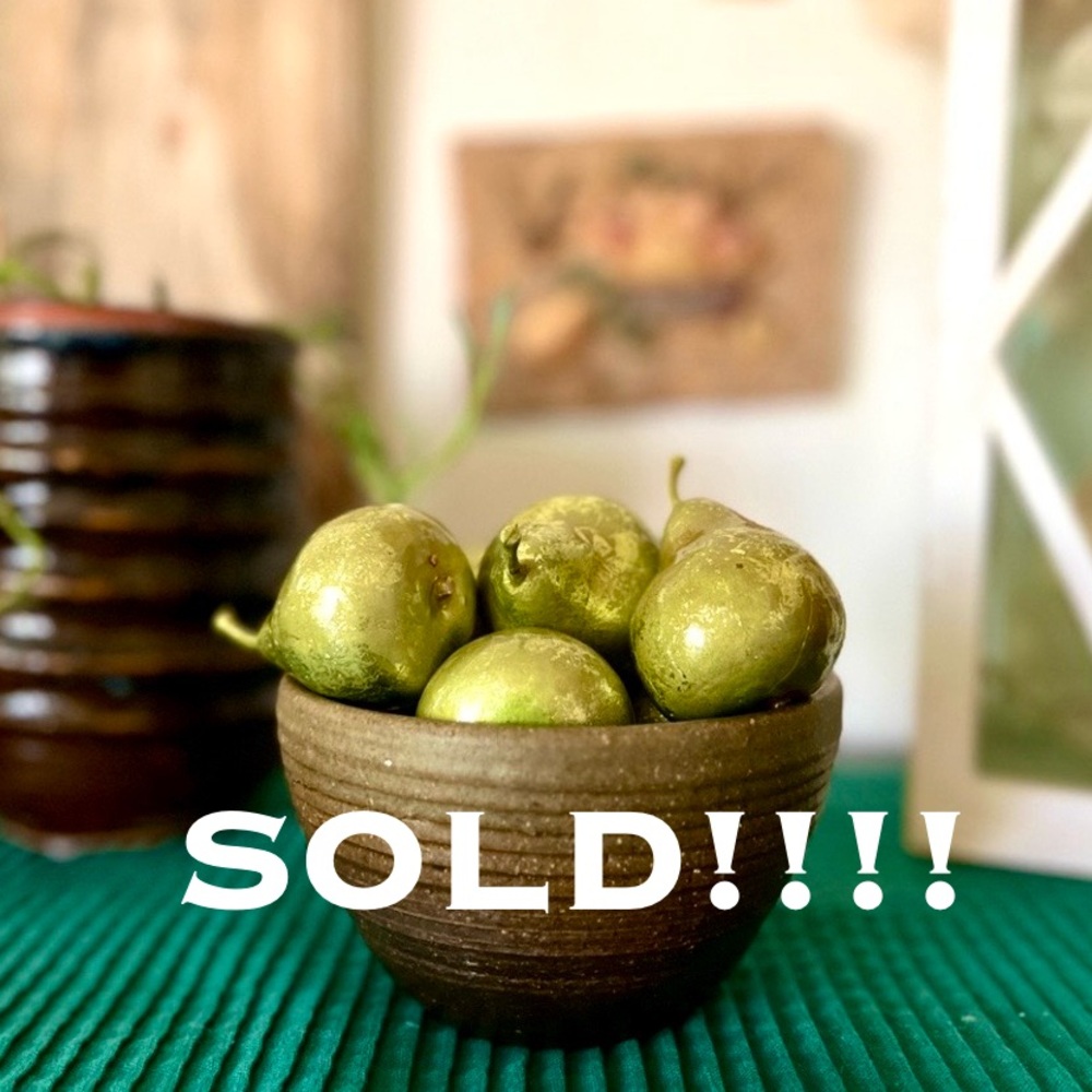 SOLD!! ~ Handmade Studio Art Pottery, Signed by Artist 2” tall - Picture 1 of 14